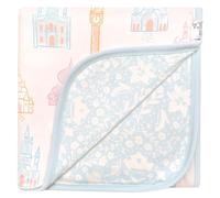 Copper Pearl Large Premium Knit Baby 3 Layer Stretchy Quilt Blanket Princess Palaces