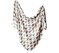 Copper Pearl Large Premium Knit Baby Swaddle Receiving Blanket "Bison"