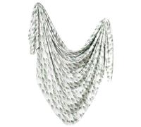 Copper Pearl Large Premium Knit Baby Swaddle Receiving Blanket "Evergreen"
