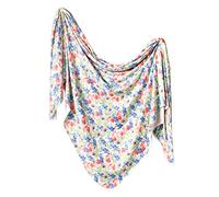 Copper Pearl Large Premium Knit Baby Swaddle Receiving Blanket"Wren"