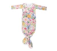 Copper Pearl Newborn Knotted Gown"Lark"