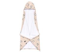 Copper Pearl Penguins Premium Big Kid Hooded Towel