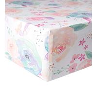 Copper Pearl Premium Fitted Knit Crib Sheet/Toddler Sheet"Bloom"
