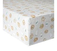 Copper Pearl Premium Fitted Knit Crib Sheet/Toddler Sheet"Chip"