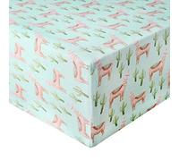 Copper Pearl Premium Fitted Knit Crib Sheet/Toddler Sheet"Cusco"