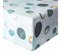 Copper Pearl Premium Fitted Knit Crib Sheet/Toddler Sheet"Lunar"