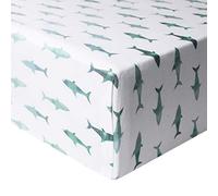 Copper Pearl Premium Fitted Knit Crib Sheet/Toddler Sheet"Pacific"