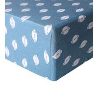 Copper Pearl Premium Fitted Knit Crib Sheet/Toddler Sheet"Quarterback"