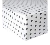 Copper Pearl Premium Fitted Knit Crib Sheet/Toddler Sheet"Smitten"