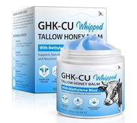 Copper Peptide Beef Tallow Cream 120g, Grass-Fed Tallow Moisturizer with GHK-Cu & Methylene Blue, Deep Nourishing Support, Gentle Daily Skincare for All Skin Types