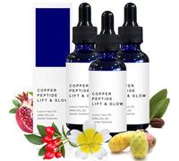 Copper Peptide Lift & Glow Face & Body Oil, Slow-Aging Serum with Copper Peptides for Firming, Brightening, Hydrating, 59ml (3PCS)