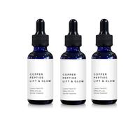 Copper Peptide Lift Glows Serum, Anti-Aging Face Serum for Firming, Reducing Wrinkles & Lines, Firming Brightening, Lightweight & Non Greasy Daily Moisturiser for All Skin Types (3)