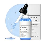 Copper Peptide Serum, GHK-Cu Copper Peptide Serum for Face with Hyaluronic Acid, Hydrating Facial serum for Face Fine Lines & Skin Elasticity 30ML
