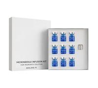 Copper Peptide Serum System with Copper Tripeptide-1, Caffeine, Panax Ginseng - For Fuller-Looking, Thicker-Looking Hair and Healthy Scalp, 45ml (9 x 5ml) (1 PCS)