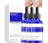 Copper Peptides Serum for Face & Hair,Anti Wrinkle Serums,Multi-Use Serum Booster,for Fine Lines & Skin Elasticity,Hair & Scalp for Face,Neck,Body
