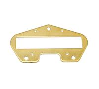 Copper Pickup Mounting Plate Pickup Base for Standard Electric Guitar Pickups Improves Tone and Installation 71.8x38.5mm Guitar Repair Part