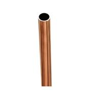 Copper Pipe 0.25mm Wall Thickness 2-10mm OD 300 500mm Length Hollow Straight Round Tubule Tube Piping Thin-wall(500mm,OD 4 x ID 3.5mm)