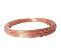 Copper Pipe， 99.9% Pure Copper Wire Tubing for Air Conditioning and DIY Crafts(5 Meter 1.6mm x 0.5mm)