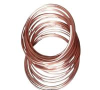 Copper Pipe, 99.9% T2 Coils 2mm to 25mm for Air Conditioning and Drinking Water Purification System(6mm x 0.6mm)