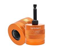 Copper Pipe Cleaner Set, 1/2" & 3/4" Metal Drill Tube Cleaning Brush, Drill Tube Cleaning Tools for Cleaning Rust Stains Paint on Copper Pipes Various Metal Pipe(15mm & 22mm)