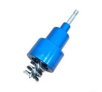 Copper Pipe Cleaning Brush Set for Battery Terminals 15mm 22mm 28mm Steel Wire Drill Attachment Rust Remover for Car Maintenance(3pcs)