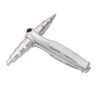 Copper Pipe Expander, 5.9x5.9in Silver Lightweight Hand Swaging Tool Maintain Expanding Tail Lock for HVAC Air Condition or Conditioner Refrigerator Repairing