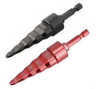 Copper Pipe Swaging Tool Kit with 5 Sizes - Heavy Duty Carbon Steel Expander Drill Bits for Refrigeration - HVAC Maintenance Gear 100mm Length