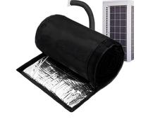 Copper Pipe Wrap - AC Insulation Sleeve, Flexible Heat Protection Cover | Dustproof Vent Duct Hose Shield for Air Conditioner Use | Three Layer Thermal Wrap with Grip for Hotel Dorm Workplace Units