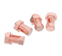 Copper Plated Brass Split Bolt Connector 4pcs Tj-16 for Grounding