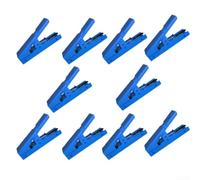 Copper Plated Crocodile Clamps 300A Heavy Duty(J.D044C Blue)