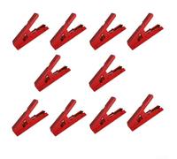 Copper Plated Crocodile Clamps 300A Heavy Duty(J.D044C Red)