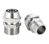 Copper Pneumatic Fittings Air Fitting OD 4 6 8 10 12 Mm Thread 1/8 3/8 1/2" 1/4" Quick Connector for Hose Tube Connectors 1Pcs(OD12mm-1I8,PL (360rotate))