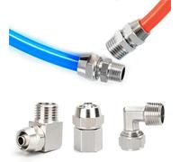 Copper Pneumatic Fittings Fitting KLL OD 4 6 8 10 12 Mm Thread 1/8 3/8 1/2" 1/4" Connector Hose Tube Connectors 1Pcs(6-04)