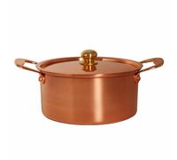 Copper Pot for Stove Induction Beautiful Shape Cooking Pot
