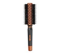 Copper Quick Dry Porcupine Brush | Nylon and boar bristle hair brush with copper coating for better heat transfer, ideal hairbrush for blow drying and styling