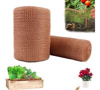 Copper Rings for Plants Slug Deterrent,copper Mesh Slug Repellent,20Feet Copper Wire for Slugs,Protection Against Slug & Mouse Protection,Copper Rodent Control & Snail Deterrent Barrier Tape-6m-1pcs