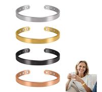 Copper Rings for Women,Menopause Bracelet for Women,Ring for Menopause, Adjustable Wellness Accessory To Relieve Stress,Promote Restful Sleep & Ease Discomfort for Men and Women All-Day Wear (All)