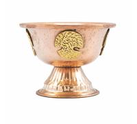 Copper Ritual Bowl, Chalice or Goblet: Enhance Your Witchcraft, Spells, Altar, Pagan & Wiccan Rituals (Tree Of Life, Chalice)