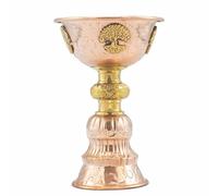 Copper Ritual Bowl, Chalice or Goblet: Enhance Your Witchcraft, Spells, Altar, Pagan & Wiccan Rituals (Tree Of Life, Goblet)