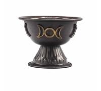 Copper Ritual Bowl, Chalice or Goblet: Enhance Your Witchcraft, Spells, Altar, Pagan & Wiccan Rituals (Triple Moon, Chalice)