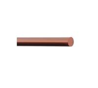 copper rod T2 Purple Copper Rod Red Solid Thin Cylinder 1 .2 .5 .6 .8 3mm(1pcs 0.9mmX500mm)