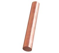 Copper Round Bar Rod for Electrical Conductivity - Length 50~250mm, Diameter 3~30mm, Ideal for Plumbing and DIY Projects(5x250mm)