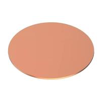 Copper Round Discs, 1 pc T2 Copper Disc Circular Plate 50-200mm Dia,0.5-5mm Thick Sheet for Mechanical and Electrical