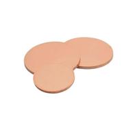 Copper Round Discs, T2 Pure Copper Disc Round Plate Circular Sheet 10mm 20mm-150mm 200mm