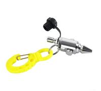 Copper Scuba Diving Air Nozzle for BCD Inflator Hose Dust Removal and Cleaning Essential Tool for Diving Gear Maintenance