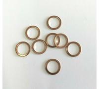Copper Sealing Washers - 10mm ID x 15mm OD x 1.5mm Choose Quantity M10 (Pack size:5;)