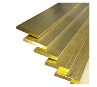 Copper Sheet 1pcs Brass Strip Square Plate DIY Rivet Material Building Pure Copper Metal Sheet Thickness 2mm-20mm(2x15x200mm)