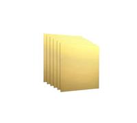 Copper Sheet 1Pcs H62 Brass Plate Skin Laser Processing Zero Cut Diy Scientific Research Experiment(2x100x150mm)