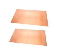 Copper sheet,copper plate, 99.99% Pure Cu Copper Metal Sheet for Crafts Crafting T2 Plate Art(0.8mmx100mmx200mm 1pc)