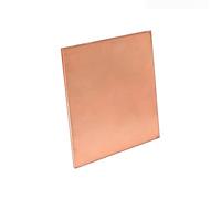 Copper sheet,copper plate, 99.99% Pure Cu Copper Metal Sheet for Crafts Crafting T2 Plate Art(0.8mmx300mmx300mm 1pc)
